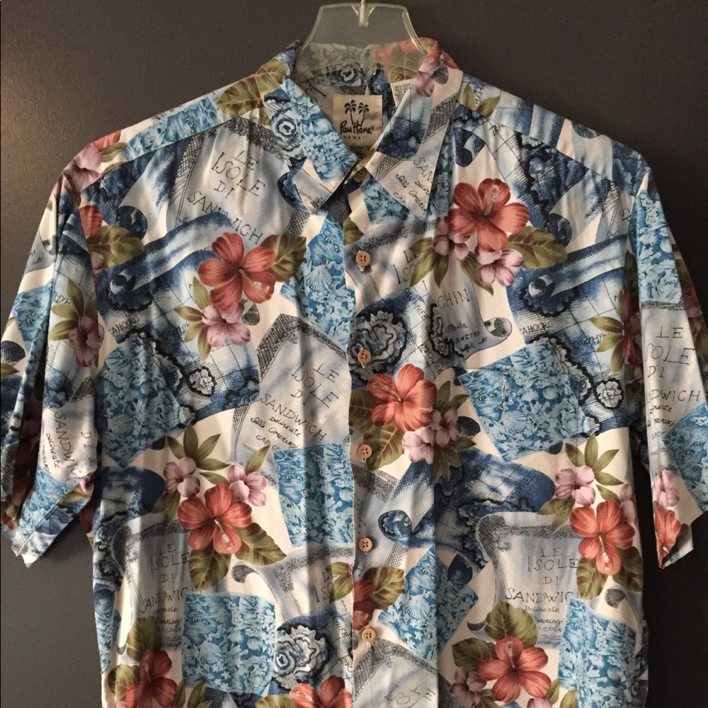Pau Hana - Hawaiian Shirt - “Le Isle De Sandwich”